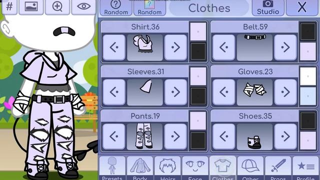 Идеи одежды в Gacha Life 2 часть (ссылка в описание на 1 часть) смотреть онлайн