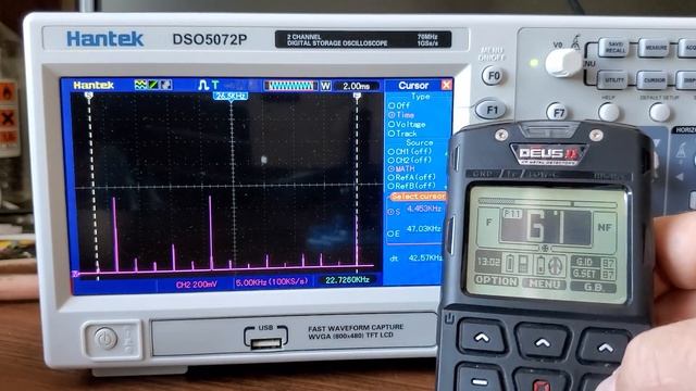 Deus2 Vs Equinox600: Спектры частот