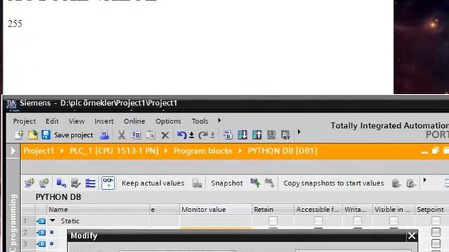 Get Actual Values From Siemens PLC to Web Site with Python Flask смотреть онлайн
