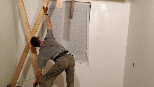 Самодельный подъемник для гипсокартона. Часть 2-ая смотреть онлайн