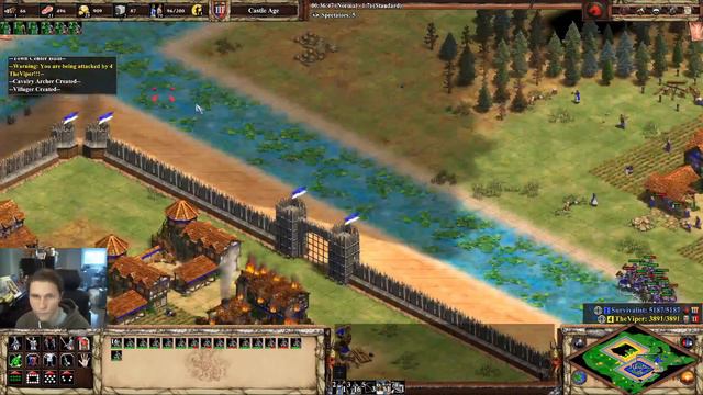 1v1 Hill Fort - Huns vs Cumans - vs TheViper смотреть онлайн