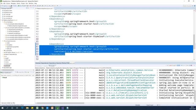 Part 1 - Add Login Page in Spring Application Using Spring Security смотреть онлайн