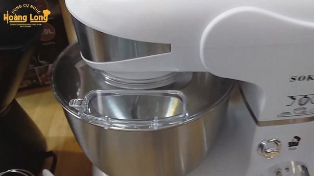 Máy khuấy bột, trộn bột Sokany 206  5 lít 1000W смотреть онлайн
