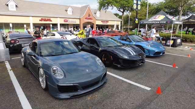FERRARI ENZO - PORSCHE 718 SPYDER / GT4 Exotic Car *ROAD RAGE* - Major CRASH смотреть онлайн