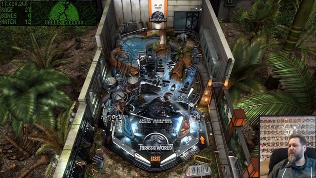 Jurassic World Pinball - Pinball FX3 (Steam) - Crow Pinball смотреть онлайн