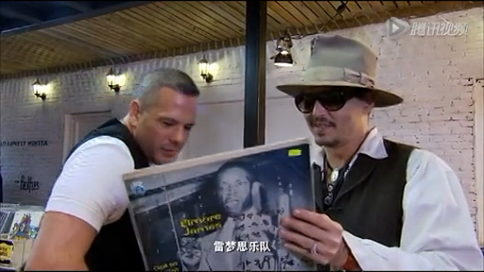 Johnny Depp In Beijing Film Academy