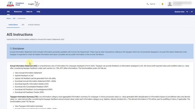Annual Information Statement (AIS) - Income Tax Statement Download | tds kaise check kare new porta смотреть онлайн