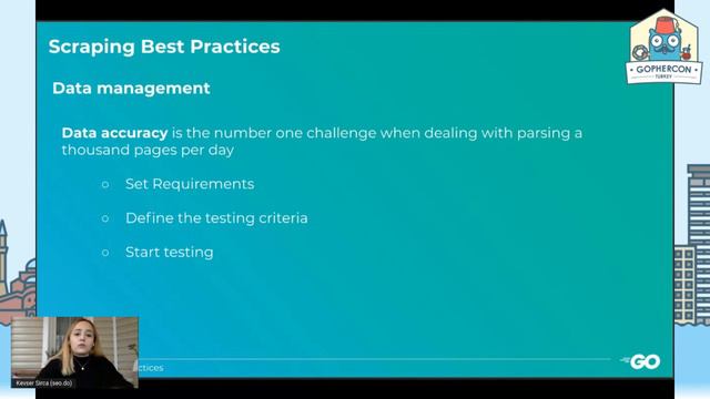 Large Scale Crawling & Scraping Best Practices - Kevser Sırça - GopherConTR 2021 смотреть онлайн