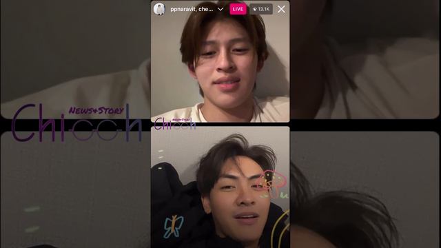 Pond Naravit & Joong Archen IG Live [230614]