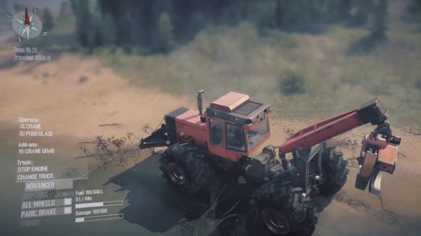 Driving My Favourite Truck | | K-8400SKIDDER on mud road  | | Mud Runner 2024