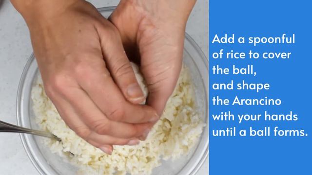 Try these “Sicilian Arancini” with mozzarella and ham. The best Italian street food! смотреть онлайн