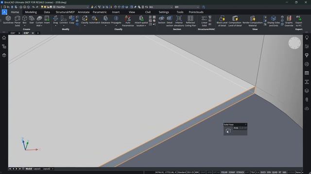 BricsCAD V22 BIM Academy 4 - Modeling from 2D to 3D смотреть онлайн