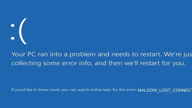 window 10 вирус голубой экран смерти смотреть онлайн