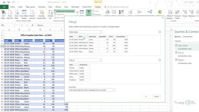 How to Merge Two or More Excel Tables with Power Query смотреть онлайн