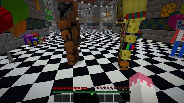 FNAF 2 - The Pizzeria is Shutdown (minecraft FNAF 2 roleplay) смотреть онлайн