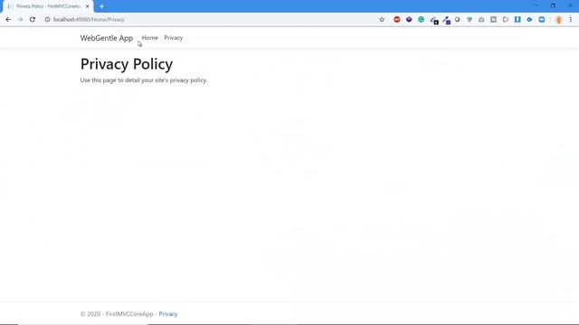 (#4) How to create asp.net core mvc web application (using Visual Studio 2019 & CLI) | .Net Core 3. смотреть онлайн
