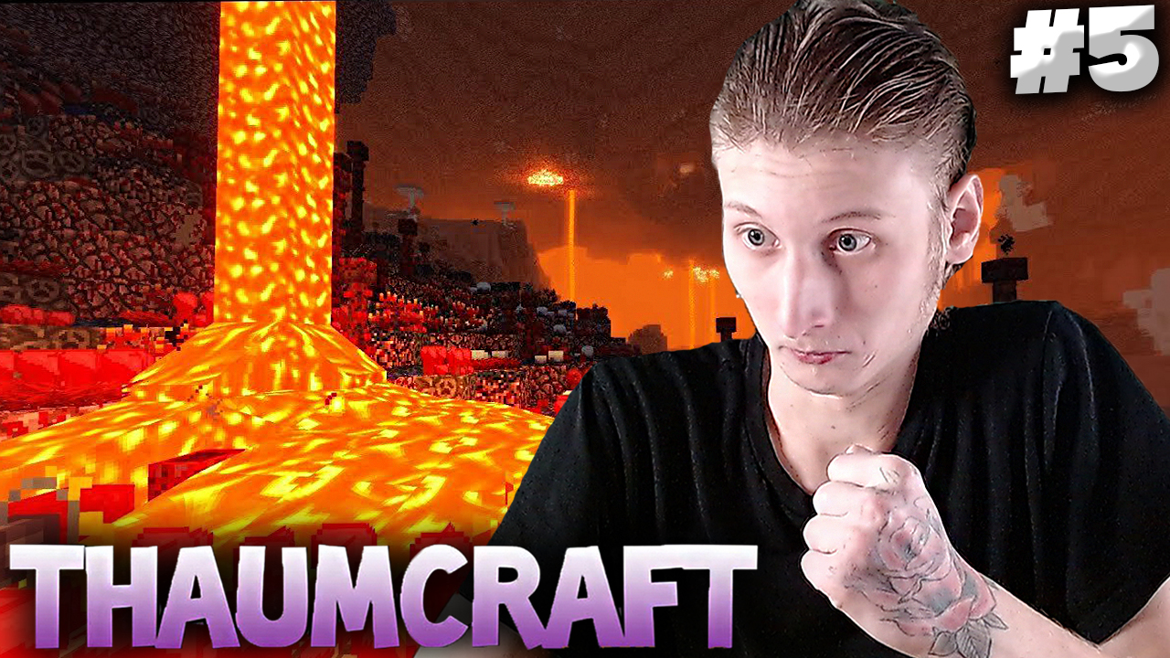 ОЧЕНЬ БЫСТРЫЙ ПОХОД В АД  THAUMCRAFT 6  MINECRAFT 1.12.2 5