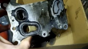 Спринтер 2.2 замена теплообменника и корпуса масляного фильтра