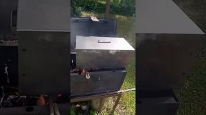 Обжиг новой коптильни. Правильно-неправильно.