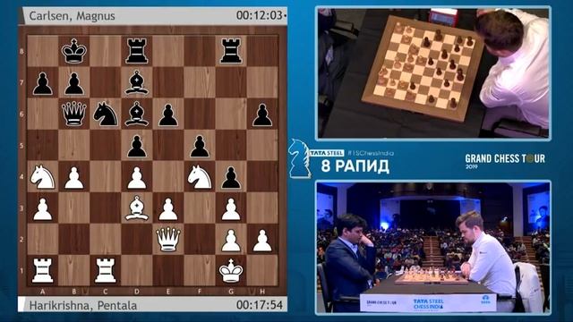2019 Гранд чесс тур | Tata Steel India Rapid & Blitz: день 3 смотреть онлайн