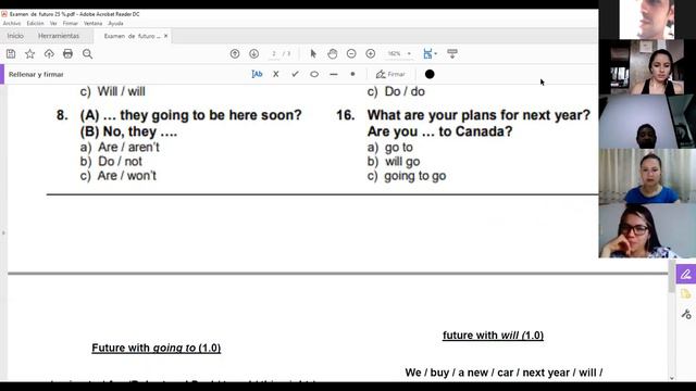 First exam 25% future with will going to смотреть онлайн