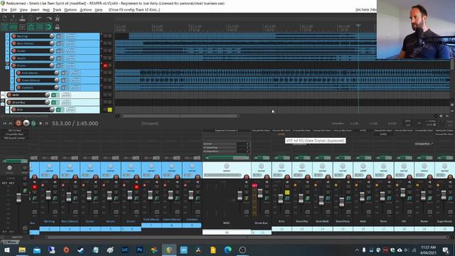Nirvana - Smells Like Teen Spirit - Drum Mix Breakdown | Superior Drummer 3 смотреть онлайн