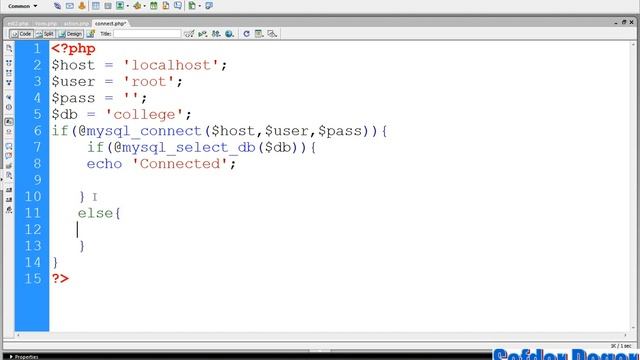 Beginner PHP Tutorial -50- how to connect to database in php mysq part 2 смотреть онлайн