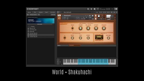 KONTAKT 6 • Native Instruments • 23 Selected Presets • Kontakt Factory Library • VST Sounds Patches