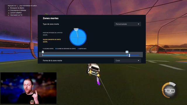 TUTO / Changer la forme de sa DEADZONE sur ROCKET LEAGUE ! смотреть онлайн