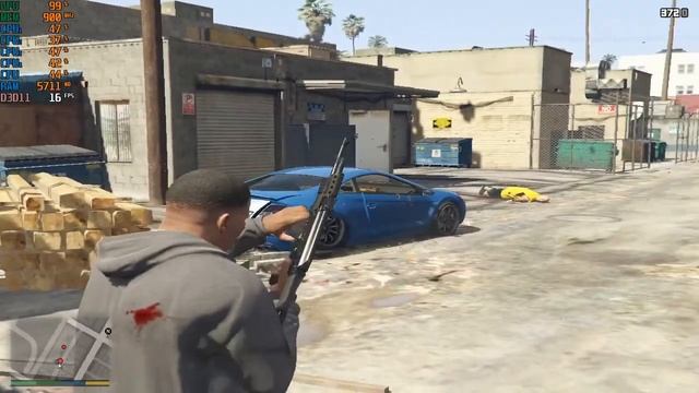 GTA 5 Graphics & FPS Test || i5-3470+Amd Radeon HD 7000 Series 1GB V Ram смотреть онлайн