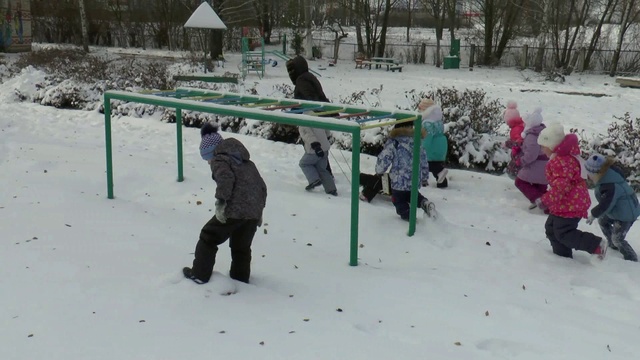 снежная деда с