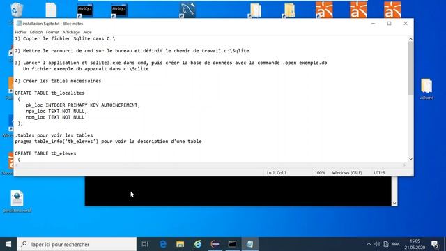 Connexion java à Sqlite смотреть онлайн