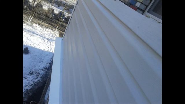 Остекление балкона и наружняя отделка сайдингом смотреть онлайн