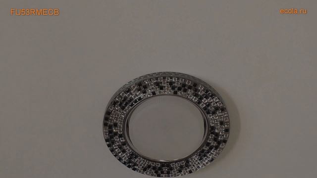 Встраиваемые светильники GX53 H4 Круг с мозаикой, стекло. Видеообзор. смотреть онлайн