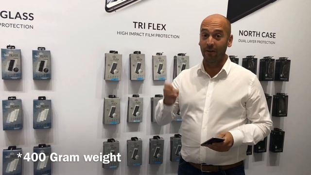 DROP TEST - iPhone screen vs metal ball (Eiger Tri Flex) смотреть онлайн