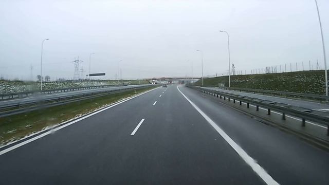 Дороги Польши. Краковец - Варшава.Автобан за парканом смотреть онлайн