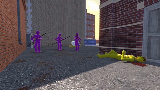 NPC Battlegrounds (with active ragdoll physics) смотреть онлайн