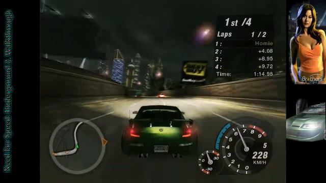 Need For Speed: Underground 2 walkthrough: Part 1 (A New Journey!) Best Quality! смотреть онлайн