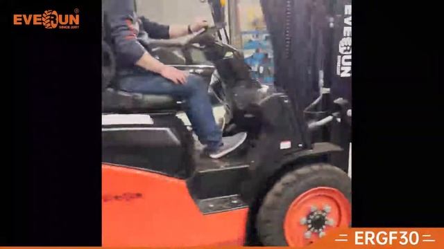 EVERUN 3ton LPG & Gasoline Forklift - ERGF30 смотреть онлайн