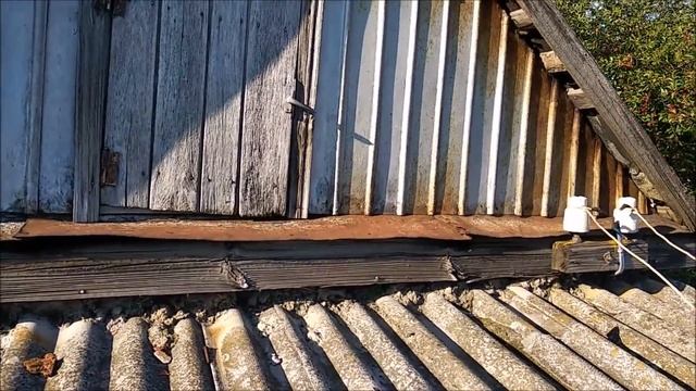 Подключили свет, проверяем чердак, убираем участок. Жизнь в деревне. смотреть онлайн
