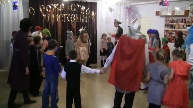 Рождественский утренник Ч.15 08.01.14 Театральная студия ЦДР "Спас" воскресные школы Стерлитамак смотреть онлайн