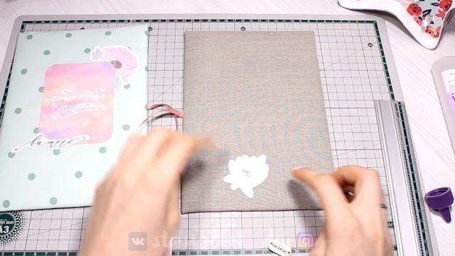 ФОТОАЛЬБОМ с нуля на кольцах | Конкурс от StasiaCool DIY смотреть онлайн