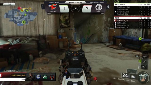 5/25 NA Pro Division FaZe Clan vs Team SoloMid - Call of Duty® World League смотреть онлайн