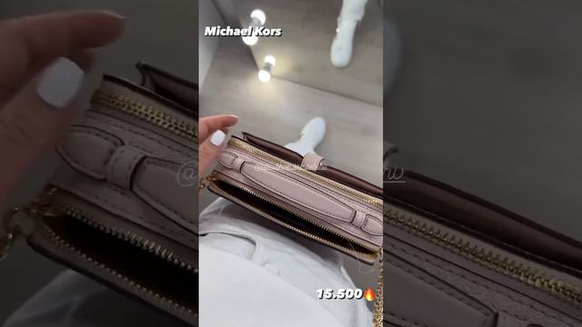 Распаковка! Michael Kors 💕Jet set item! #имидж смотреть онлайн