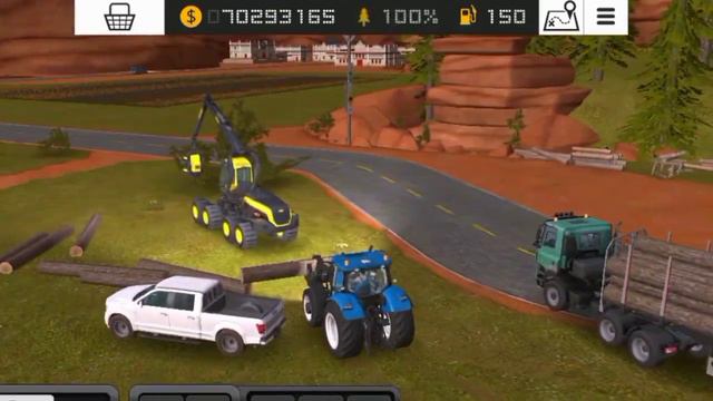 Multiplayer Forestry! 1000 Wood Logs Challenge! Part #2, Farming Simulator 18 |#fs18 смотреть онлайн