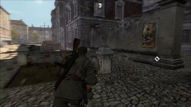 SNIPER ELITE V2 DEMO GeForce 560ti HAWK GAMEPLAY HD 1080p смотреть онлайн