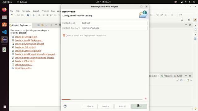 How to create a dynamic web project in Eclipse with Tomcat 10 смотреть онлайн