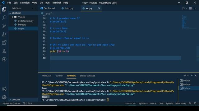 Python Operators for Beginners смотреть онлайн