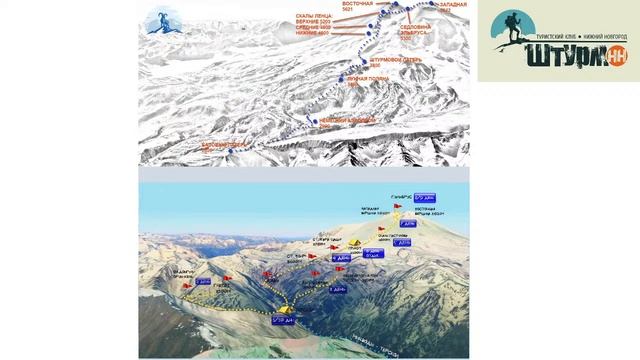 Восхождение на Эльбрус с юга и севера смотреть онлайн