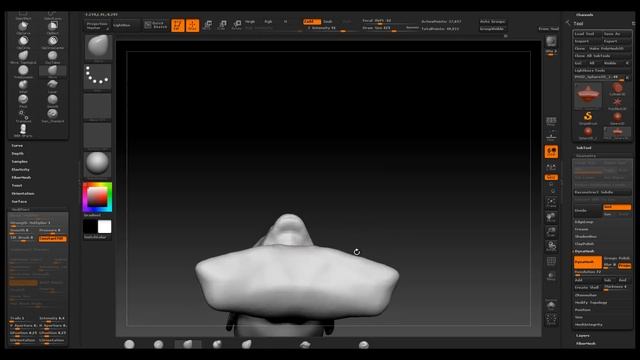 Иллюстрация в Zbrush #1 смотреть онлайн